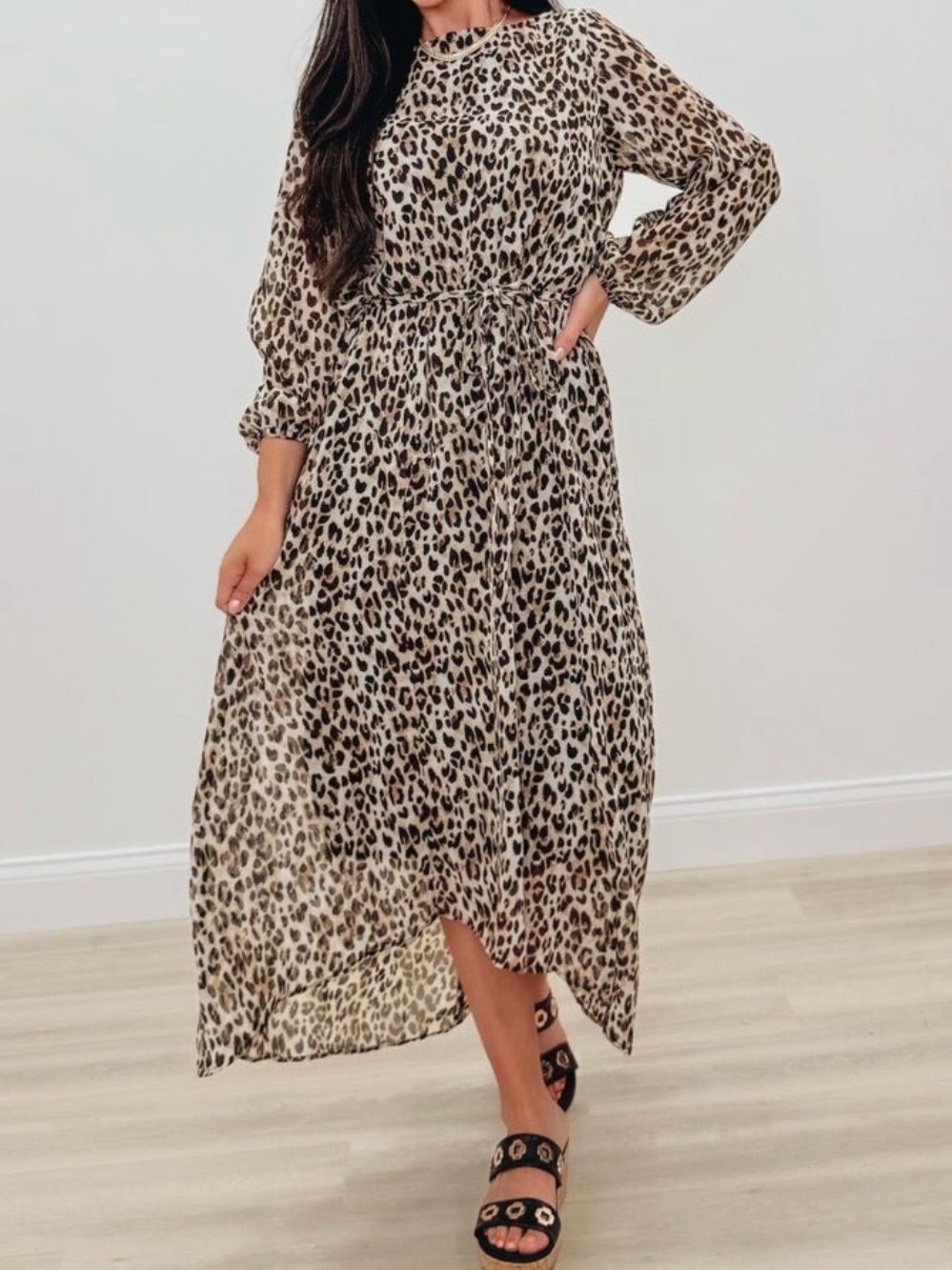 Gilli Taupe Brown Leopard